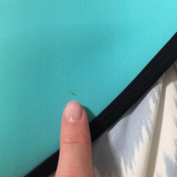 Aqua triangl bikini set. Barely worn - Picture 5 of 8